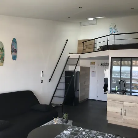 Mezzanine Cap D'agde Vue Sur Port Et Агд