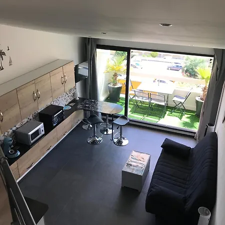 Mezzanine Cap D'agde Vue Sur Port Et Apartment *