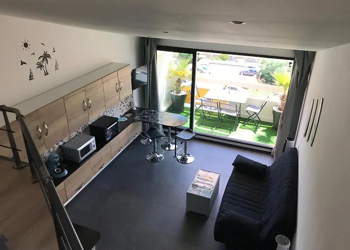Mezzanine Cap D'agde Vue Sur Port Et Apartment *